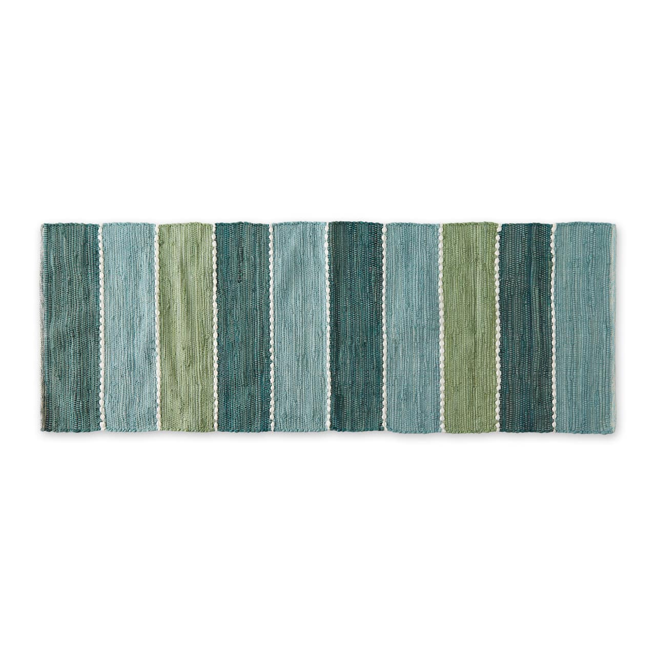 DII® Color Block Cotton Chindi Rug, 2ft. x 3" x 6ft.